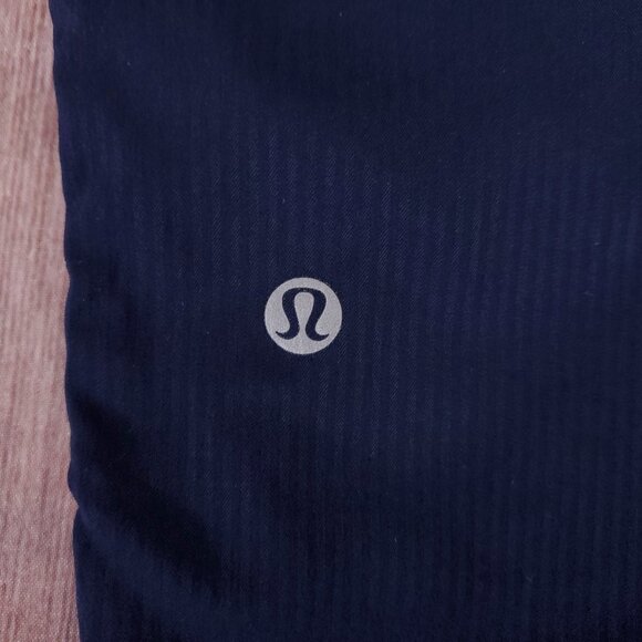 Lululemon Dance Studio Crop 25" Womens Size 4 Navy Blue Athleisure Pants W6AVQS - Picture 9 of 12